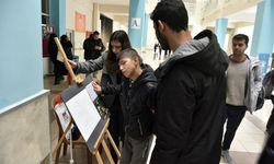 NEÜ'de Dokunsal Sanat Sergisi açıldı