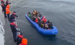 Göçmenler Sahil Güvenlik'ten kaçamadı