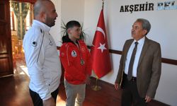 Hem Akşehir'in hemde Türkiye'nin gururu oldu