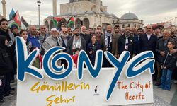 Konyalılar Gazze için el ele verdi