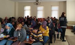 Seydişehir’de annelere bağımlılık eğitimi veriliyor