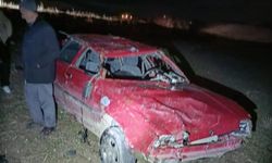 Amasya’da otomobil devrildi: 1 ölü, 1 yaralı