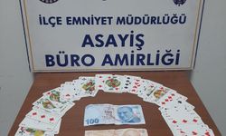 Akşehir'de kumar baskını
