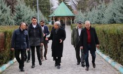 Azerbaycanlı yönetmen Akşehir'i ziyaret etti
