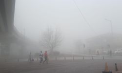 Konya'da yoğun sis hakim oldu
