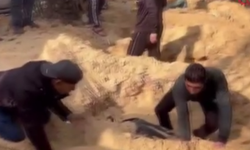 Filistinliler, elleriyle mezar kazmaya başladı