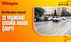 Konya'da çocuğa araba çarptı