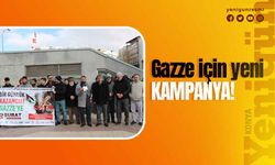 Konya'da STK ve esnaflar Gazze  için el ele verdi!