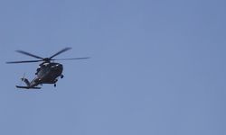 Kırgızistan'da eğitim uçuşu yapan helikopter düştü