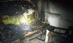 Mardin'de bir evde çıkan yangında 5 kişi dumandan etkilendi