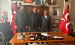 Başkan Adayı Günaltay'dan MHP Yunak'a ziyaret