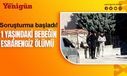 Konya'da şüpheli bebek ölümü!