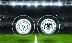 Rizespor-Konyaspor karşılaşmasında ilk yarı gol sesi çıkmadı