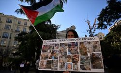 Yüz binler İsrail'e silah ticaretinin durdurulması için yürüdü