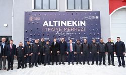 Başkan Altay Altınekin’e kazandırılan itfaiye merkezinin açılışını yaptı