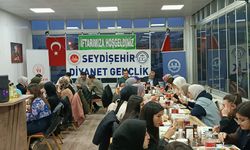 Konya'da Üniversite öğrencileri müftülüğün verdiği iftar yemeğinde buluştu