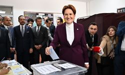 İYİ Parti Genel Başkanı Meral Akşener oyunu kullandı