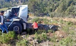 Konya-Antalya yolunda kaza! 2 yaralı