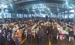 Tekirdağ’da 5 bin kişilik iftar sofrası kuruldu