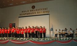 Kulu'da İstiklal Marşı'nın Kabulü programı düzenlendi