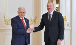 Azerbaycan Cumhurbaşkanı Aliyev, Yıldırım’ı kabul etti