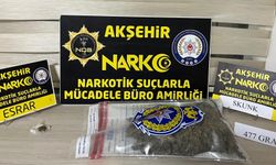 Konya'da uyuşturucu operasyonu! 2 tutuklama