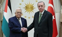 Cumhurbaşkanı Erdoğan Mahmud Abbas'ı kabul etti