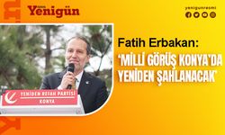 Fatih Erbakan Konya'da konuştu