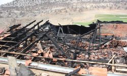 Karaman'da ev yangını! 1 ölü
