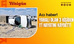 Konya'daki kazada ağır yaralanan kişi kurtarılamadı
