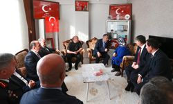 İçişleri Bakanı Yerlikaya, Konya'da şehit ailelerini ziyaret etti