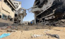 DSÖ ekibi, Şifa Hastanesi’ndeki yıkımı görüntüledi