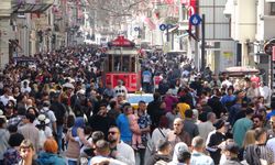 Taksim’de bayram yoğunluğu