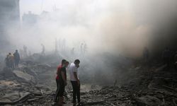 Terör devleti İsrail'in Gazze'ye düzenlediği saldırılarda çok sayıda kişi öldü