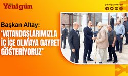 Başkan Altay Alaaddin Camii'nde vatandaşlarla buluştu