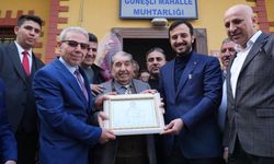İstanbul'un en yaşlı muhtarı görevi devretti