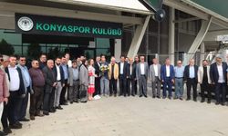 Konya Eşrafından Konyaspor’a ziyaret