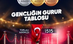 Türkiye’nin milli gururları müsabakalarda bin 515 madalya elde etti