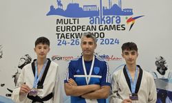 Mersinli taekwondocular 6 madalya kazandı