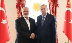 Cumhurbaşkanı Erdoğan Hamas Siyasi Büro Başkanı ile görüştü