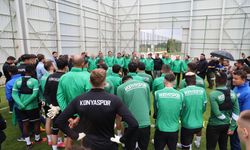 Konya heyetinden Konyaspor'a moral ziyareti
