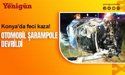 Konya'da dikkatsizlik kazaya sebep oldu! 1 yaralı