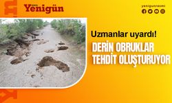 Konya'da obruk tehlikesi sürüyor