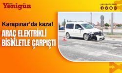 Konya'da trafik kazası! 2 yaralı