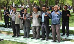 Hüyük'te yağmur duası yapıldı