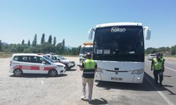 Beyşehir-Antalya kara yolunda trafik denetimleri yapıldı