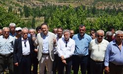 CHP, Hadim’de kiraz üreticilerini ziyaret etti