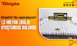 Konya'da uyuşturucu operasyonu! 3 tutuklama