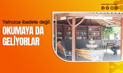 Konya’da kütüphaneli cami!