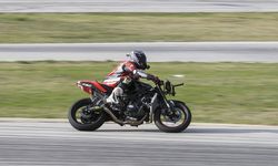 Milli motosikletçi Asrın Rodi Pak, Belçika'da 5. oldu